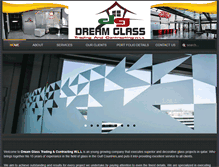 Tablet Screenshot of dream-glass.com
